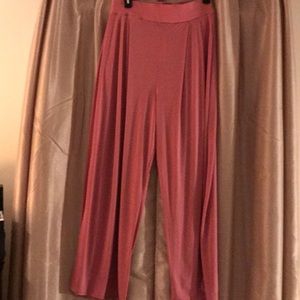 NWT Dusty Pink Wide Leg Pants
